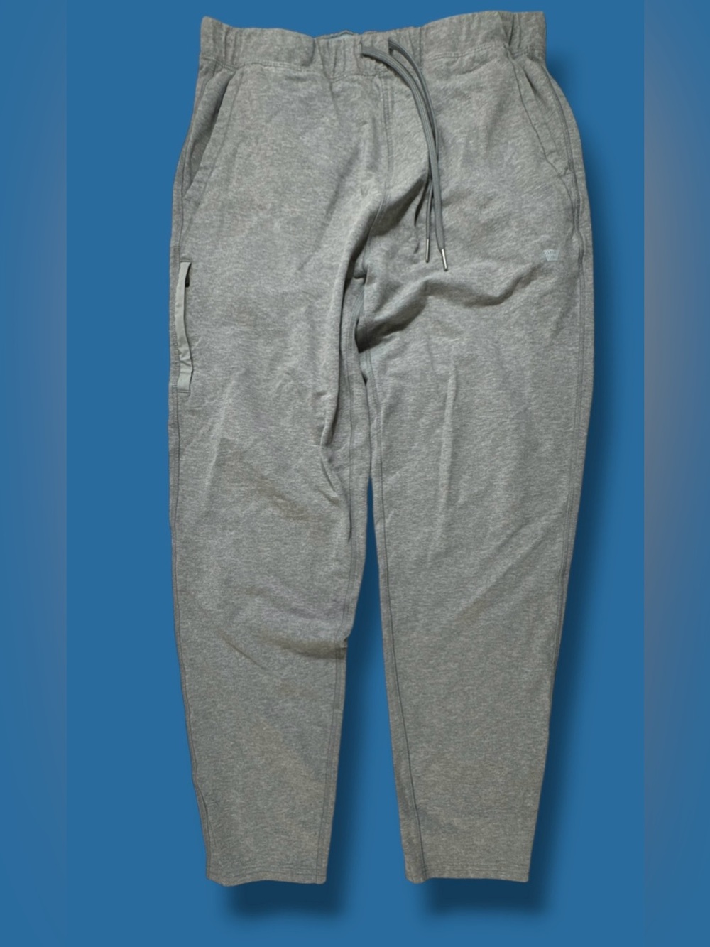 Mack Weldon  Daily Wear Joggers Ace Sweatpants Men Large Grey Tapered 31 x27